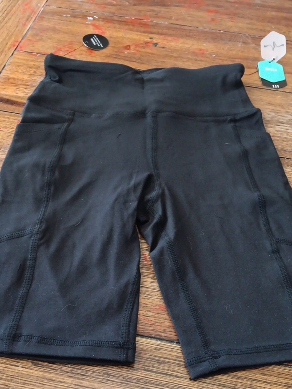 Lularoe  RISE High-Waist Black Active Bike Shorts